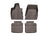 WeatherTech DigitalFit Floor Liners for 2019 2018 2017 2016 Maserati Quattroporte [Covers Front & Rear Row, Cocoa] | 478831-475654