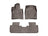 WeatherTech DigitalFit Floor Liners for Lexus [Covers Front & Rear Row, Cocoa] | 47886-1-2