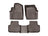 WeatherTech DigitalFit Floor Liners for Audi [Covers Front & Rear Row, Cocoa] | 47887-1-2