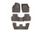 WeatherTech DigitalFit Floor Liners for Q7/SQ7 [Covers 1st 2nd & 3rd Row, Cocoa] | 47887-1-5-3