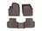 WeatherTech DigitalFit Floor Liners for Audi [Covers Front & Rear Row, Cocoa] | 47887-1-5