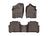 WeatherTech DigitalFit Floor Liners for Titan/Titan XD [Covers Front & Rear Row, Cocoa] | 47908-1-2