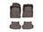 WeatherTech DigitalFit Floor Liners for Audi [Covers Front & Rear Row, Cocoa] | 479371-479072