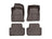 WeatherTech DigitalFit Floor Liners for Audi [Covers Front & Rear Row, Cocoa] | 479371-479073