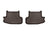 WeatherTech DigitalFit Floor Liners for Audi [Covers Rear (2nd) Row, Cocoa] | 479374