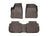 WeatherTech DigitalFit Floor Liners for 2022 2021 2020 2019 2018 2017 Cadillac XT5 [Covers Front & Rear Row, Cocoa] | 47955-1-2