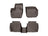 WeatherTech DigitalFit Floor Liners for 2020 2019 2018 2017 Ford Fusion [Covers Front & Rear Row, Cocoa] | 479611-474832