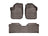WeatherTech DigitalFit Floor Liners for 2020 2019 2018 2017 2016 Buick Envision [Covers Front & Rear Row, Cocoa] | 47964-1-2