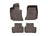 WeatherTech DigitalFit Floor Liners for Mercedes-Benz [Covers Front & Rear Row, Cocoa] | 479731-479462