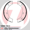 Zimmermann 10990.104.3 Parking Brake Shoe - Rear