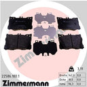 Zimmermann 22586.180.1 Disc Brake Pad Set - Front