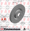 Zimmermann 400.5514.20 Disc Brake Rotor - Front
