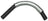 Gates 12057 HVAC Heater Hose - Oil Cooler To Pipe