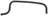 Gates 12117 HVAC Heater Hose - Radiator To Reservoir