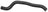 Gates 12123 HVAC Heater Hose - Heater Inlet