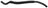 Gates 12129 HVAC Heater Hose - Reservoir To Filler Neck