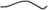 Gates 12130 HVAC Heater Hose - Upper - Radiator To Throttle Body