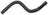 Gates 12219 HVAC Heater Hose - Heater Outlet