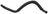 Gates 12251 HVAC Heater Hose - Heater Outlet