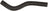 Gates 12293 HVAC Heater Hose - Heater Inlet or Throttle Body Inlet