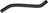 Gates 12294 HVAC Heater Hose - Heater Outlet or Throttle Body Outlet