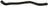 Gates 12323 HVAC Heater Hose - Heater Outlet