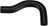 Gates 12473 Radiator Coolant Hose - Upper or Upper - Radiator To Pipe
