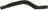 Gates 12545 HVAC Heater Hose - Heater (Upper)