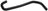 Gates 18035 HVAC Heater Hose - Engine To Valve