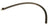 Gates 18074 HVAC Heater Hose - Heater To Water Pump, Valve To Engine or Valve To Water Pump
