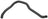 Gates 18149 HVAC Heater Hose - Heater Inlet
