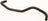 Gates 18283 HVAC Heater Hose - Pipe To Throttle Body