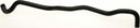 Gates 18286 HVAC Heater Hose - Radiator To Thermostat or Radiator To Throttle Body