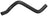 Gates 18343 HVAC Heater Hose - Reservoir To Engine