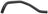 Gates 18345 HVAC Heater Hose - Reservoir To Engine or Reservoir To Thermostat