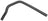 Gates 18383 HVAC Heater Hose - Intake Manifold To Throttle Body