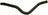 Gates 18472 HVAC Heater Hose - Oil Cooler (Upper)
