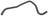 Gates 18530 HVAC Heater Hose - Heater Inlet
