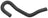 Gates 18553 HVAC Heater Hose - Engine To Throttle Body