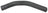 Gates 18629 HVAC Heater Hose - Throttle Body Inlet