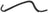 Gates 18685 HVAC Heater Hose - Throttle Body Inlet