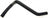 Gates 19081 HVAC Heater Hose - Heater To Pipe-1 or Pipe-2 To Engine