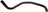 Gates 19121 HVAC Heater Hose - Heater To Engine (Lower)
