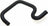 Gates 19240 HVAC Heater Hose - Connector To Pipe