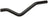 Gates 19518 HVAC Heater Hose - Heater Outlet