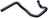 Gates 19534 HVAC Heater Hose - Heater (Upper)