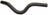 Gates 19574 HVAC Heater Hose - Heater Inlet