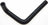 Gates 19764 HVAC Heater Hose - Heater Outlet or Heater To Intake Manifold