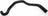 Gates 19805 HVAC Heater Hose - Reservoir To Lower Radiator or Reservoir To Radiator