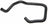 Gates 19846 HVAC Heater Hose - Engine To Heater